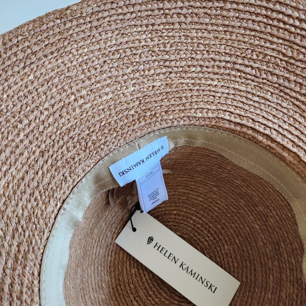 NWT Helen Kaminski Delphina Raffia Hat β Elegant Summer Staple πΏ(#800) - Picture 6 of 10